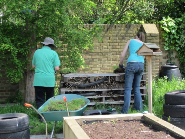 9. Bug hotel roof