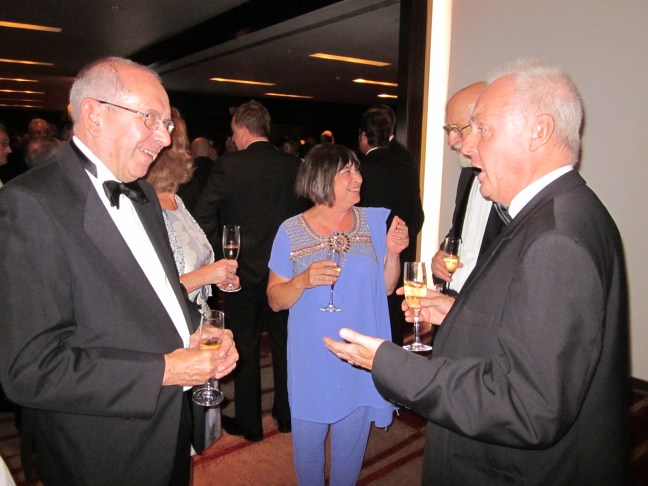 Meeting one of the judges