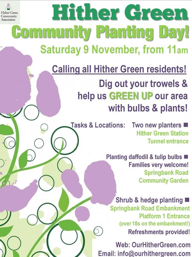 Hither Green Community Planting Day