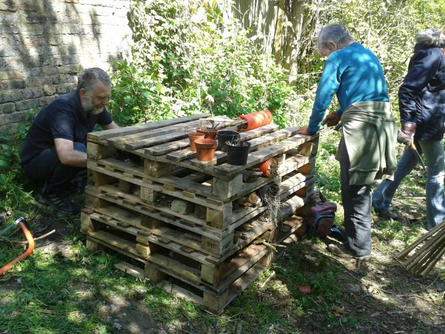 Building a bug hotel