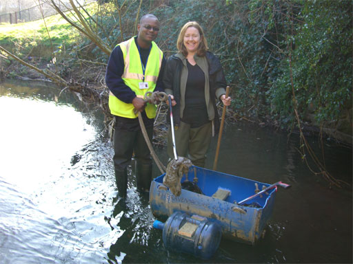 Help clear up the rivers of Lewisham