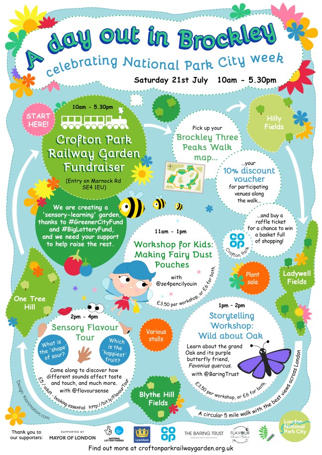 2018 Brockley Festival poster