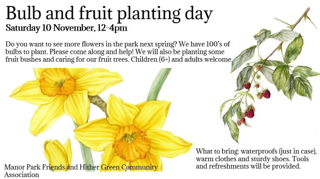 Manor park planting day