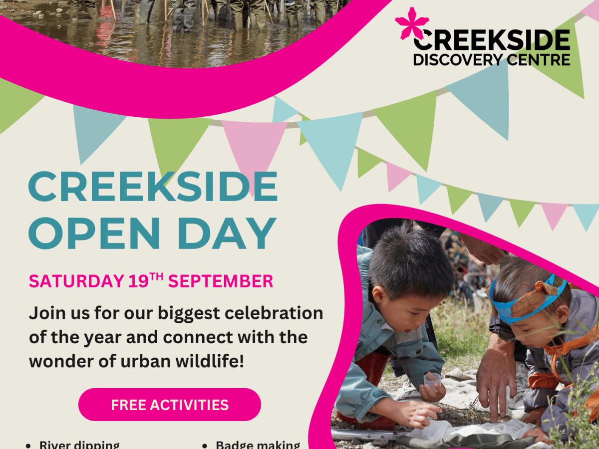 Creekside Discovery Centre Open&nbsp;Day